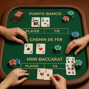 Baccarat Games Types